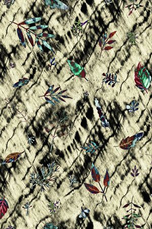 扎染华亿平台印花华亿平台图片