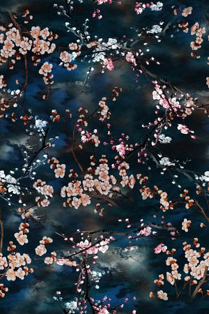 梅花印花华亿平台图片