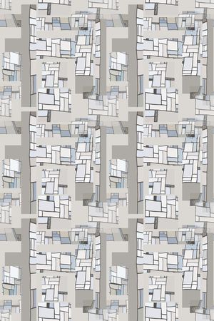 几何印花华亿平台图片