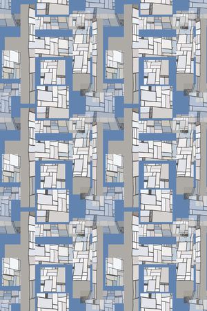 几何印花华亿平台图片