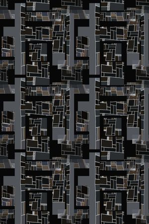 几何印花华亿平台图片