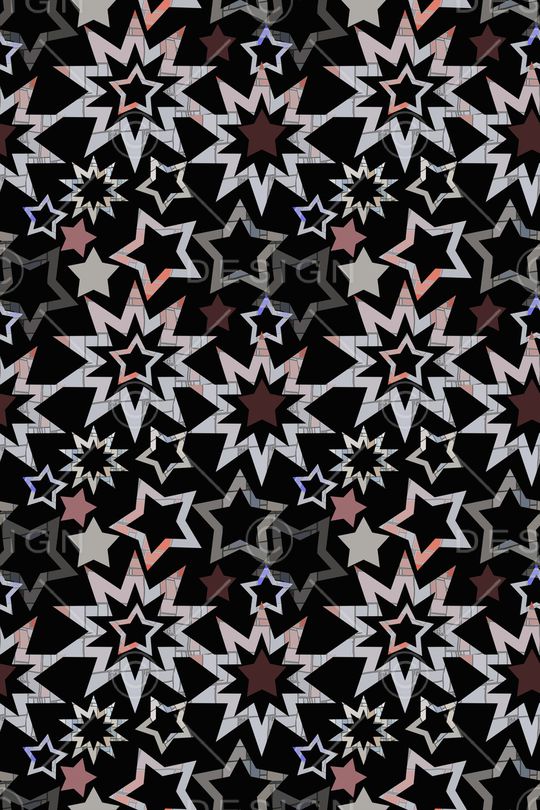 细碎星尘印花华亿平台图片