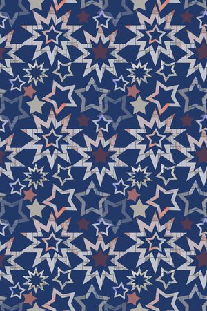 细碎星尘印花华亿平台图片