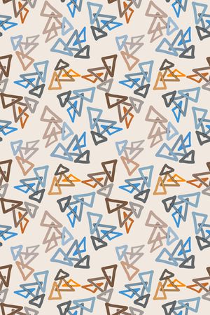 三角形印花华亿平台图片