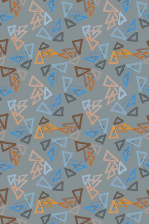 三角形印花华亿平台图片