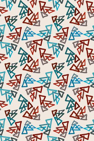 三角形印花华亿平台图片