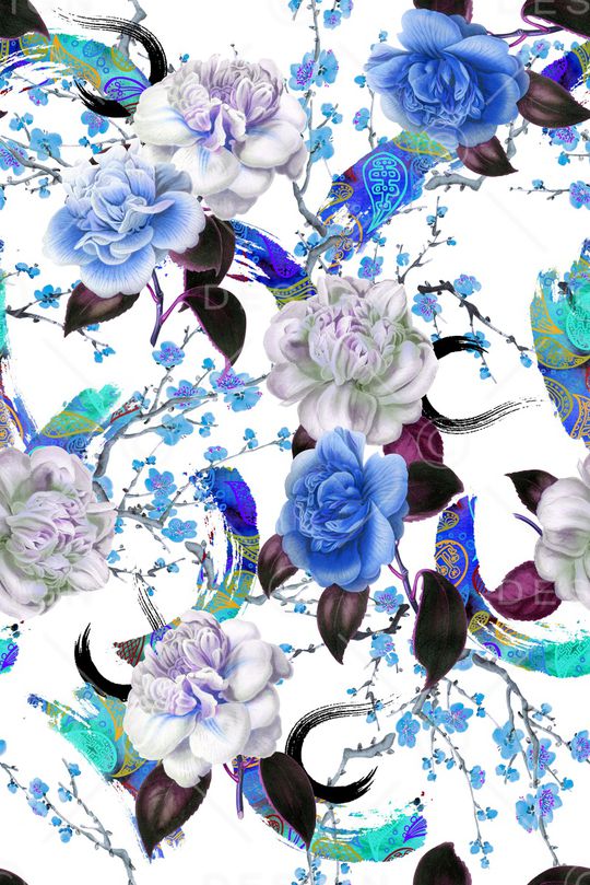 旗袍印花华亿平台图片