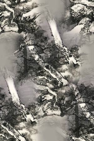 复古印花华亿平台图片