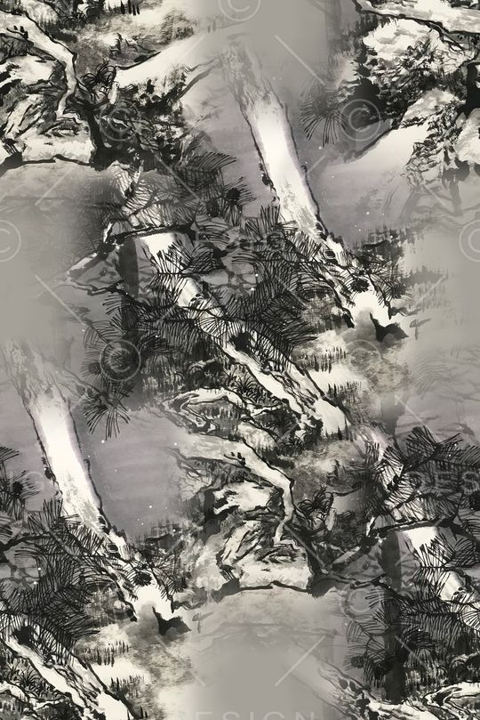 复古印花华亿平台图片