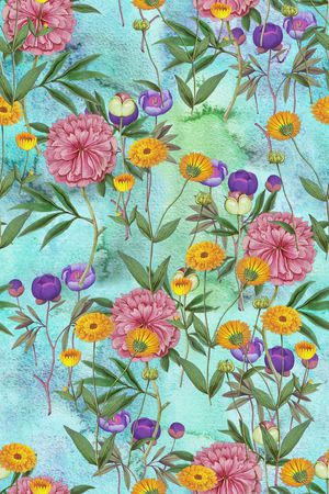 复古印花华亿平台图片