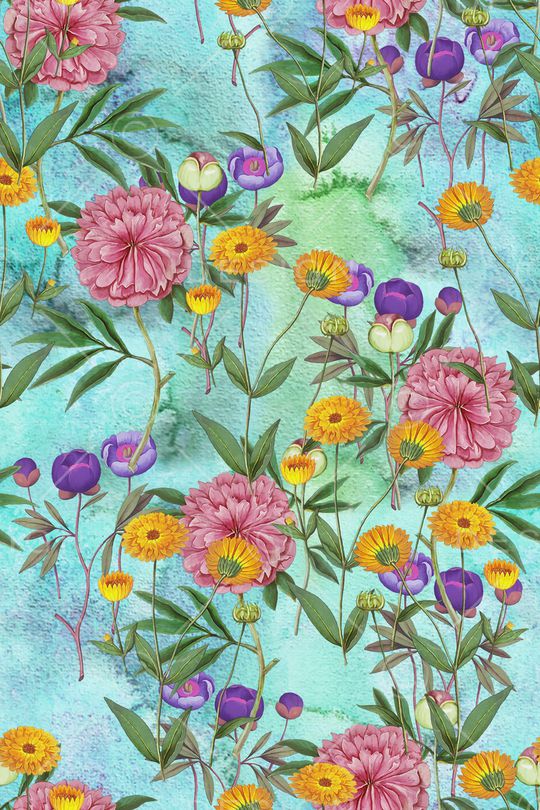 复古印花华亿平台图片