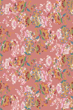 复古印花华亿平台图片