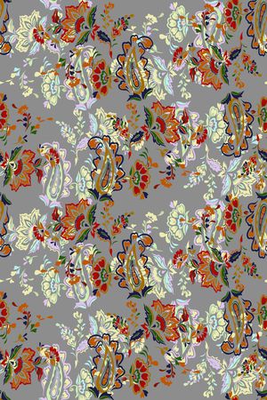 复古印花华亿平台图片