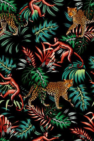 动物印花华亿平台图片