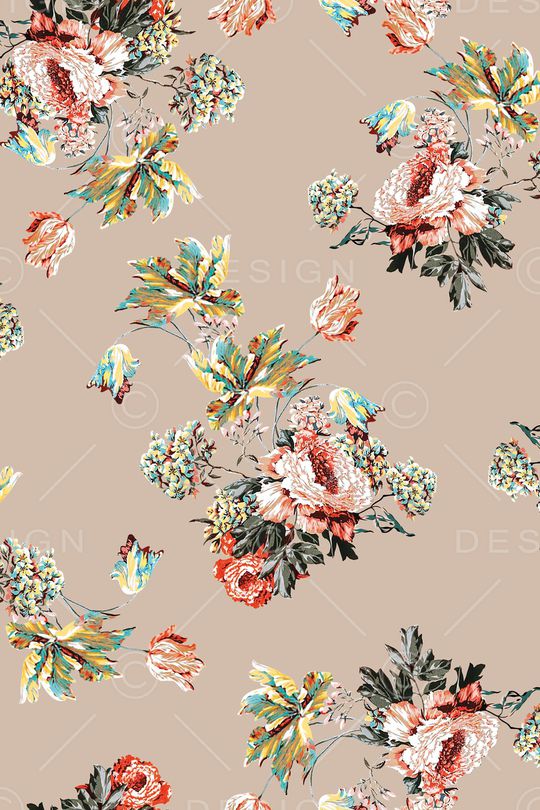 手绘印花华亿平台图片