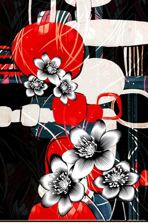 定位花印花华亿平台图片