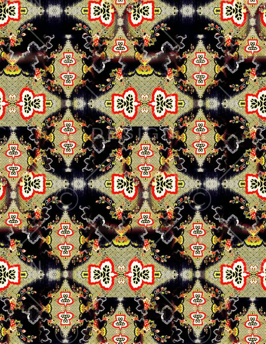 几何印花华亿平台图片