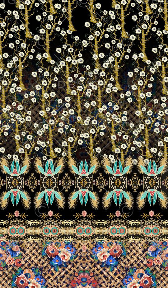 定位花印花华亿平台图片