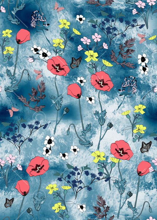 黄花印花华亿平台图片