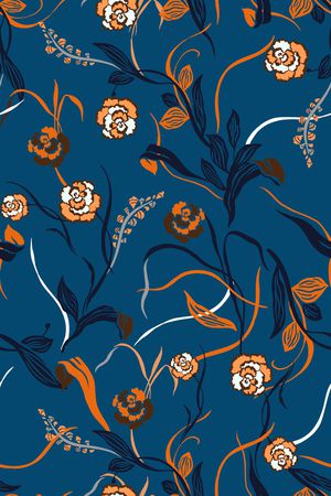 复古印花华亿平台图片