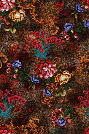 复古印花华亿平台图片