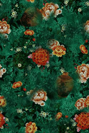 复古印花华亿平台图片