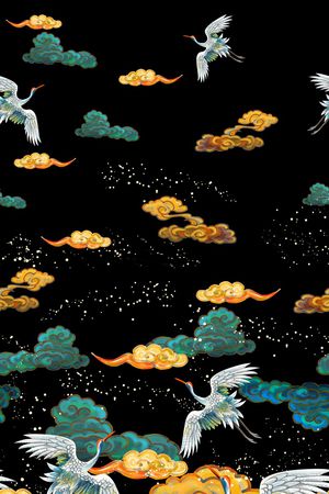 祥云印花华亿平台图片