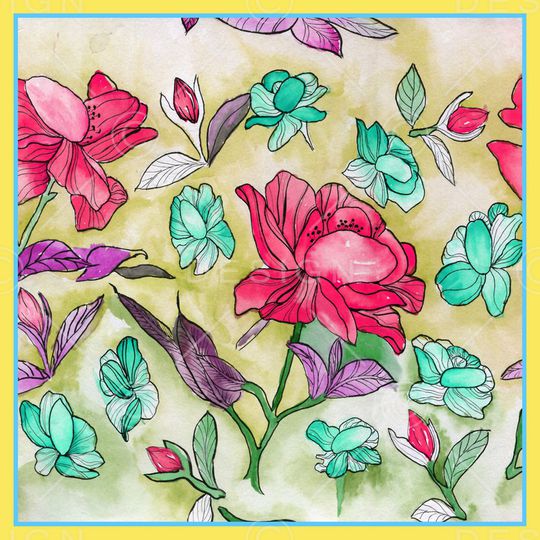 方巾印花华亿平台图片