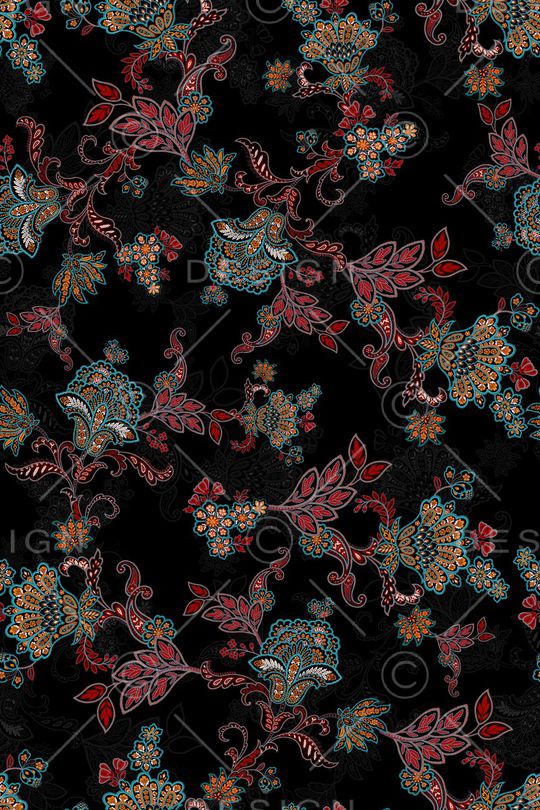 复古印花华亿平台图片