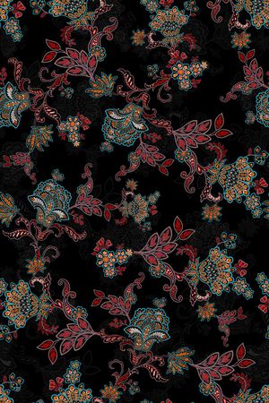 复古印花华亿平台图片