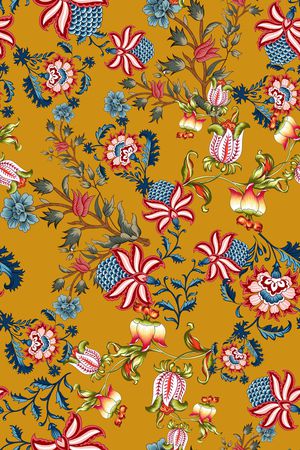 复古印花华亿平台图片