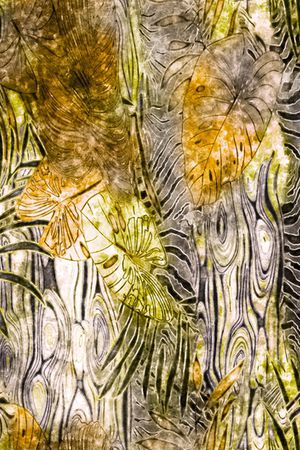 抽象印花华亿平台图片