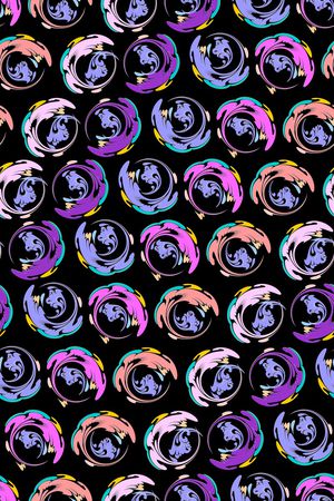 涂鸦印花华亿平台图片