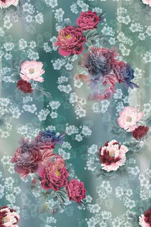 旗袍印花华亿平台图片