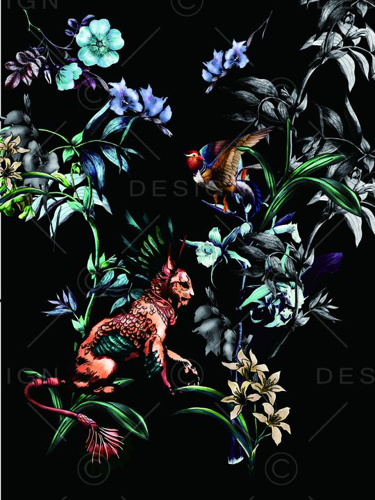 动物印花华亿平台图片