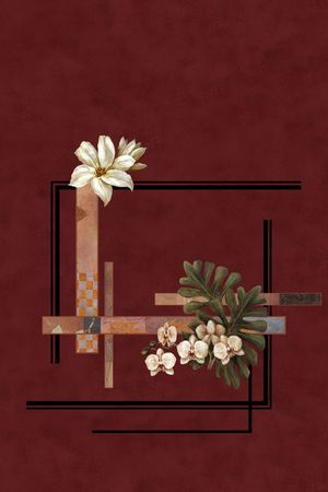 定位花印花华亿平台图片