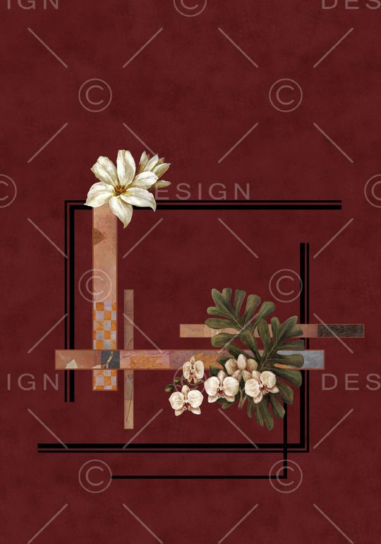 定位花印花华亿平台图片