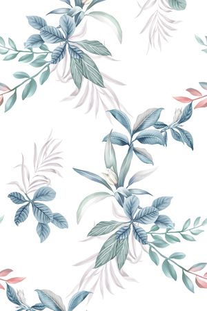 植物印花华亿平台图片