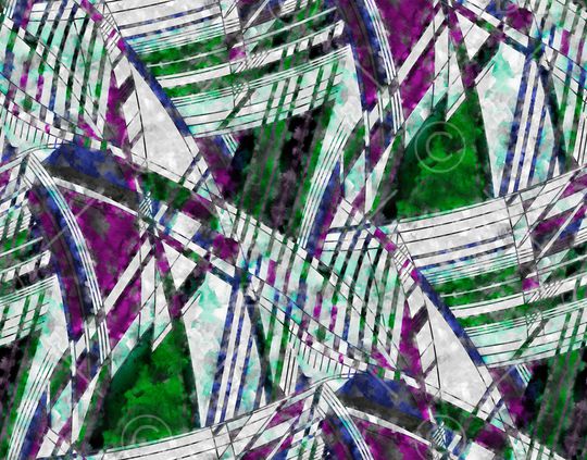 几何印花华亿平台图片