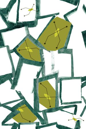 几何印花华亿平台图片