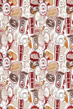 涂鸦印花华亿平台图片