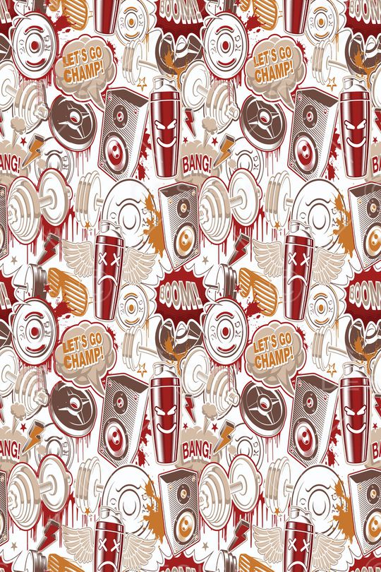 涂鸦印花华亿平台图片