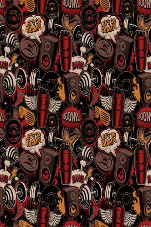 涂鸦印花华亿平台图片