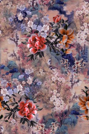 香云纱印花华亿平台图片