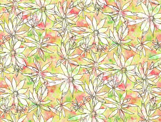 水彩印花华亿平台图片