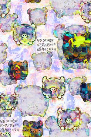 手绘印花华亿平台图片