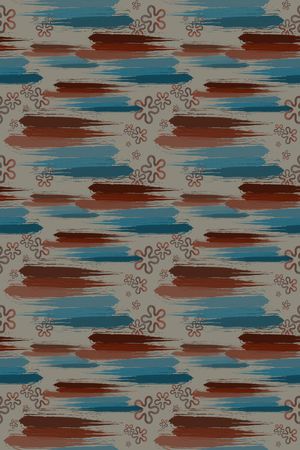 复古印花华亿平台图片