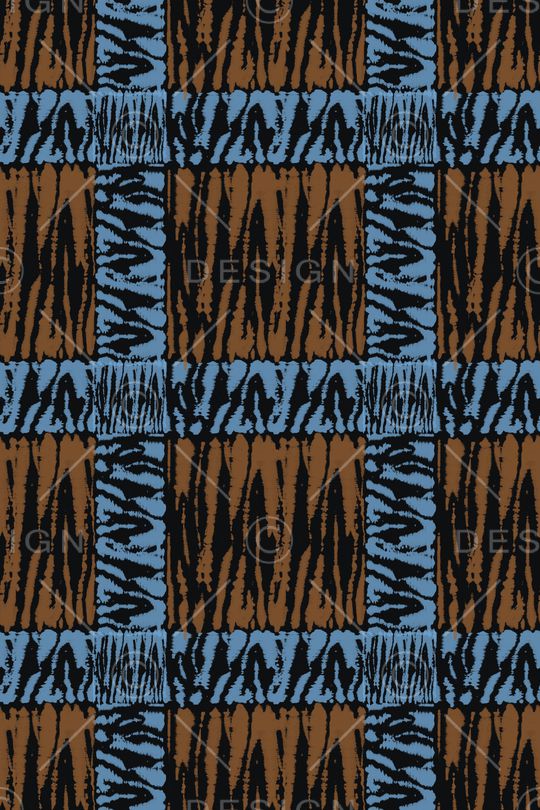 格子混搭印花华亿平台图片