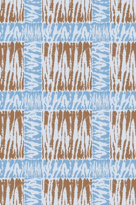 格子混搭印花华亿平台图片