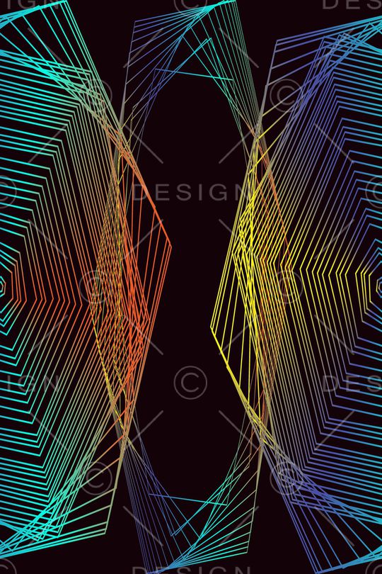 几何印花华亿平台图片